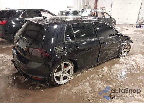 2017 Volkswagen Golf Gti Autobahn 4-Door/S 4-Door/Se 4-Door/Sport z USA, uszkodzony, nr VIN 3VW4T7AUXHM062725